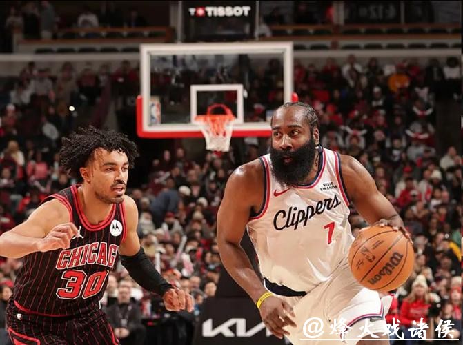 快船惨败公牛28分 六连胜遭终结！第二节被轰45-19末节提前认输